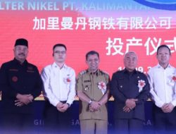 Gubernur Resmikan PT Kalimantan Ferro Industry