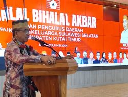Halal Bi Halal KKSS, Ini Pesan Bupati Ardiansyah Sulaiman Soal IKN