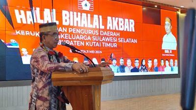 Halal Bi Halal KKSS, Ini Pesan Bupati Ardiansyah Sulaiman Soal IKN