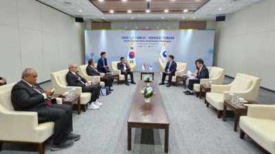 Pertemuan Bilateral BNPB dengan Korsel Bahas Penanggulangan Bencana