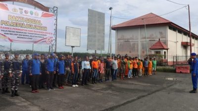 Peringati HUT Bhayangkara, Polresta Bulungan Gelar Baksos di Area Pelabuhan