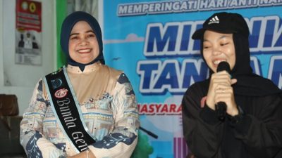 Bunda Genre Ingatkan Anak Muda Jauhi Narkoba