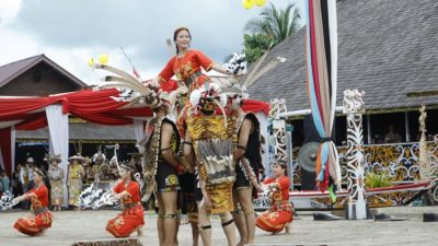 Festival Budaya Adat Dayak Kenyah ke 51 Ditutup Pj Gubernur Kaltim