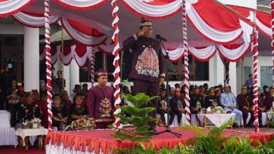 Wagub Edy Apresiasi 9 Kali WTP di Hari Jadi Kabupaten Gumas ke-22