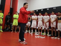 Erick Thohir: Pemain dan Pelatih Timnas Jangan Puas Dulu