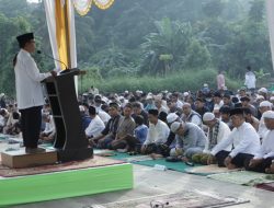 Akmal Malik Salat Id dan Beri Hewan Kurban di Masjid Muhammadiyah Ad Da’wah