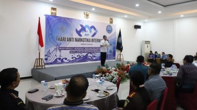 Zainal Paliwang: Narkoba Masih Jadi Atensi Serius Pemerintah