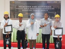 144 Tenaga Konstruksi Di Penajam Ikuti Pelatihan dan Sertifikasi