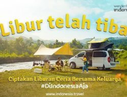 Liburan Sekolah, Kemenparekraf Gandeng Lagu Tasya Libur Telah Tiba Lewat TVC