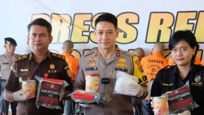 Polda Kaltara Sita 20 Kg Sabu dan Bekuk Jaringan Narkoba