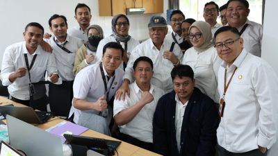 Basuki Hadimuljono Kunjungi Kantor OIKN di Balikpapan
