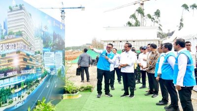 PLN Hub Diresmikan Jokowi, 100 Persen Listrik Gunakan Energi Hijau di IKN