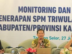 Pemprov Kaltara Apresiasi Tingkat Keterisian SPM Kota Tarakan