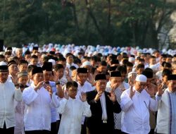 Salat Idul Adha Pemkot Pontianak Depan Kantor Walikota
