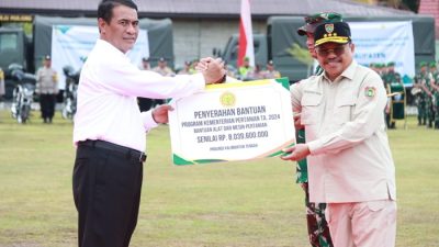 Kalimantan Tengah Kiciprat Dana Alsintan dari Mentan RP8 Milliar