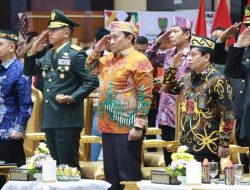 Wagub Kalteng H Edy Prayowo Ikuti Upacara Harla Pancasila Secara Virtual