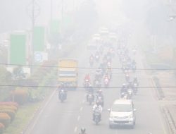 Kota Pontianak Dikepung Asap, Imbauan Pj Walikota Jangan Keluar Rumah