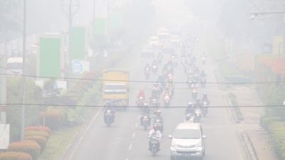 Kota Pontianak Dikepung Asap, Imbauan Pj Walikota Jangan Keluar Rumah