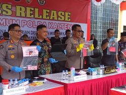 Polda Kalteng Tangkap 3 Pelaku Spesialis Pembobol Sekolah