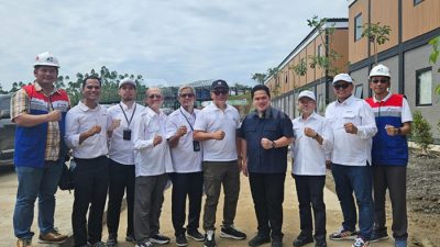 Menteri Erick Thohir Tinjau Kesiapan Sarfas Energi di IKN