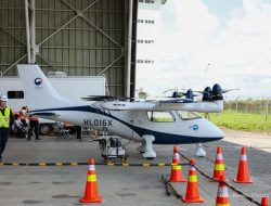 Uji Coba Mobil Terbang IKN Sukses Mengitari Langit di Samarinda