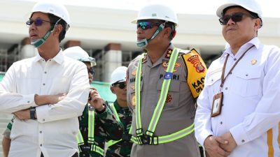 Panitia Nasional HUT ke-79 RI Tinjau Persiapan Upacara di Nusantara