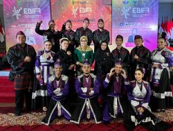 Tarian Rentak Bebaya Sambut Kedatangan Peserta EBIFF 2024