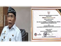 Gubernur Kaltara Raih Penghargaan dari Desa dari Kemendes PDTT