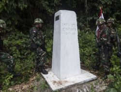 7.500 Patok Perbatasan Utara Kalimantan-Malaysia Diawasi Ketat TNI