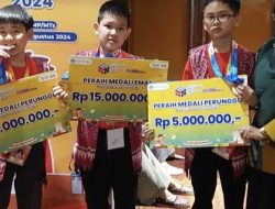 Bryan Siswa SD di Pontianak Raih Medali Emas di OSN 2024