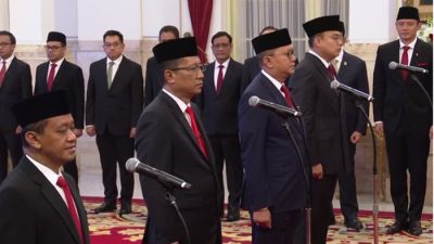 Deretan Menteri, Wamen dan Kepala Badan Dilantik Presiden Jokowi