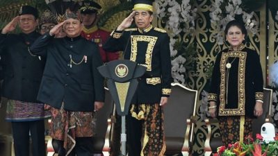 Baju Kustim jadi Kostum Jokowi-Iriana di HUT RI ke-79