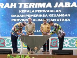 Zainal Paliwang Hadiri Sertijab Kepala BPK Provinsi Kaltara