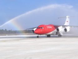 Presiden Jokowi Lakukan Pendaran Perdana di Bandara Nusantara