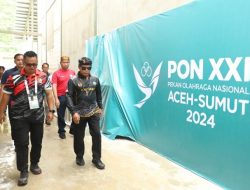 Gubernur Zainal Kunjungi Para Atlet Kaltara di PON Aceh