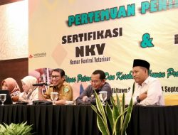 70 Usaha Produk Hewan Miliki Nomor Kontrol Veteriner