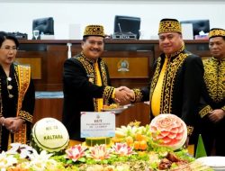 Pjs Gubernur Kaltara Hadiri Rapat Paripurna Hari Jadi Kaltara ke-12