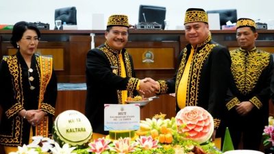 Pjs Gubernur Kaltara Hadiri Rapat Paripurna Hari Jadi Kaltara ke-12