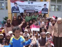 Pemprov Kaltara Gelar Ujicoba Makan Bergizi Gratis di Tarakan