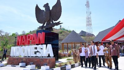Jokowi Resmikan Pos Wilayah Perbatasan di Kalimantan Utara