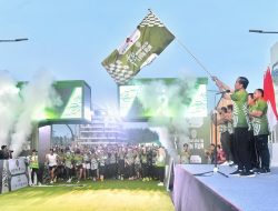Presiden Jokowi Lepas Start Nusantara TNI Fun Run di IKN