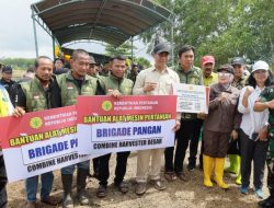 Teknologi Kunci Swasembada, Mentan Resmikan Brigade Pangan