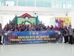 Kafilah MTQ VII KORPRI Kaltim Tiba di Palangka Raya untuk Berkompetisi