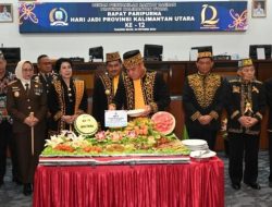 DPRD Kaltara Gelar Rapat Paripurna untuk Peringati Hari Jadi ke-12