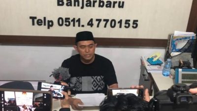 KPU Banjarbaru Batalkan Pencalonan Paslon Aditya dan Said