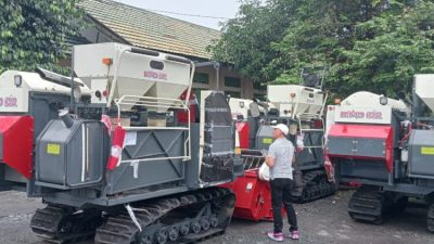 Dukung Swasembada Pangan,Tala Terima Alsintan untuk Optimalkan Lahan