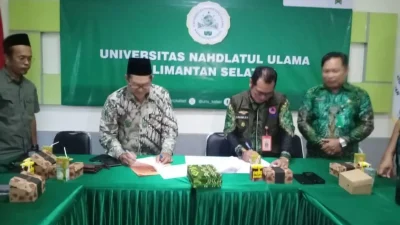 BPBD Balangan dan UNUKASE Tanda Tangani MoU Kebencanaan