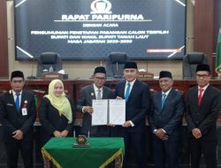 DPRD Tanahlaut Umumkan Penetapan Bupati dan Wakil Bupati
