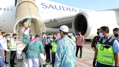 Ilustrasi - Pemberangkatan Jamaah haji