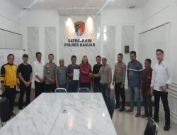 Polres Banjar Mediasi Kasus Premanisme di Mangkauk, Warga dan Pelaku Sepakat Damai